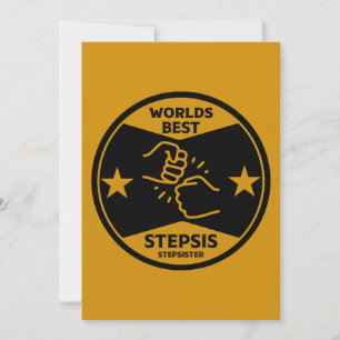 Cartes Pour Fêtes Annuelles Meilleure belle-soeur du monde