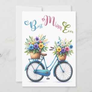 Cartes Pour Fêtes Annuelles Meilleure Maman de Tous les Temps, Maman Vous êtes