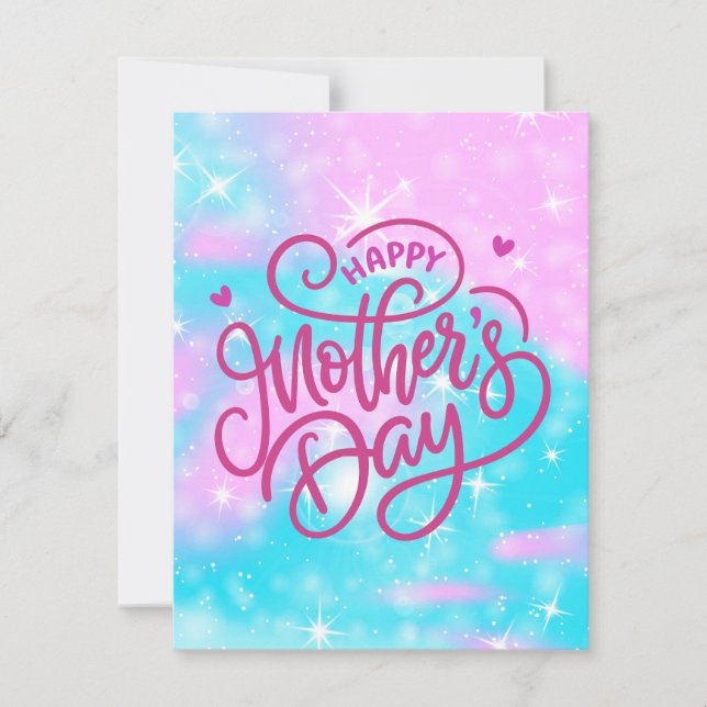 Cartes Pour Fêtes Annuelles Meilleure maman du monde (Devant)