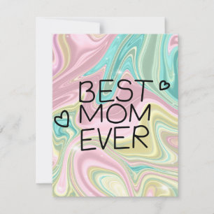 Cartes Pour Fêtes Annuelles Meilleure maman jamais