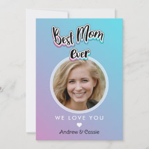 Cartes Pour Fêtes Annuelles Meilleure maman qui soit