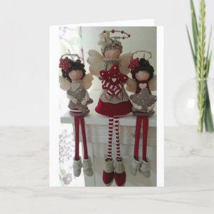 CARTES POUR FÊTES ANNUELLES **MEILLEURE NOËL JAMAIS** À MON ANGE SPÉCIAL