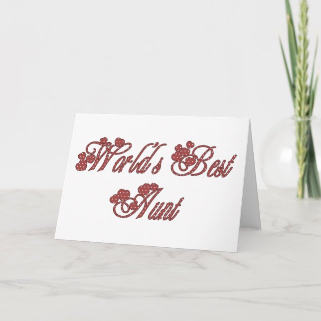 Cartes Pour Fêtes Annuelles Meilleure tante Valentine Tee - shirts et GIfts du (Devant)