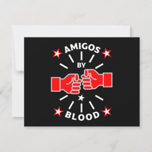Cartes Pour Fêtes Annuelles Meilleurs amis Amigos