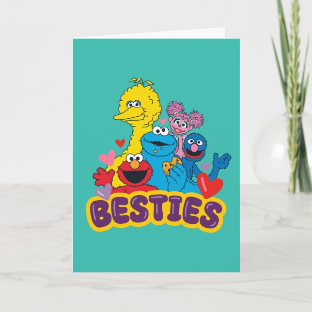 Cartes Pour Fêtes Annuelles Meilleurs amis de la Saint-Valentin de Sesame Stre (Devant)