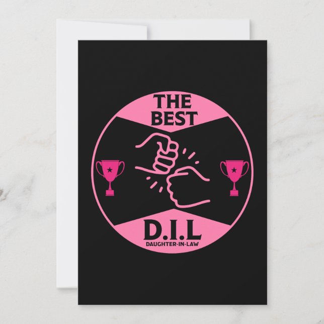 Cartes Pour Fêtes Annuelles Meilleurs Cadeaux pour Belle-Fille (Devant)