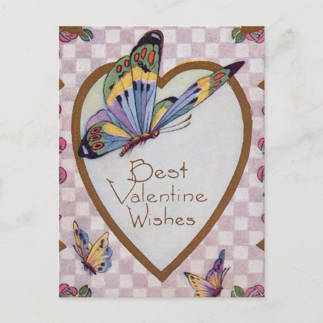 Cartes Pour Fêtes Annuelles Meilleurs voeux de Saint Valentin (Devant)