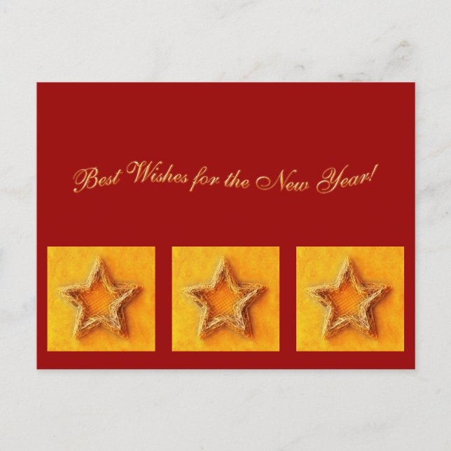 Cartes Pour Fêtes Annuelles Meilleurs voeux pour le Nouvel An ! -Carte postale (Devant)