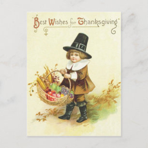 Cartes Pour Fêtes Annuelles Meilleurs voeux pour Thanksgiving