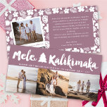 Cartes Pour Fêtes Annuelles Mele Kalikimaka Brush Christmas Tree 3 Multi Photo<br><div class="desc">Designed by fat*fa*tin. Easy to customize with your own text,  photo or image. For custom requests,  please contact fat*fa*tin directly. Custom charges apply.

www.zazzle.com/fat_fa_tin
www.zazzle.com/color_therapy
www.zazzle.com/fatfatin_blue_knot
www.zazzle.com/fatfatin_red_knot
www.zazzle.com/fatfatin_mini_me
www.zazzle.com/fatfatin_box
www.zazzle.com/fatfatin_design
www.zazzle.com/fatfatin_ink</div>