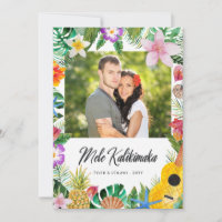 Mele Kalikimaka Elegant Island Salutations Photo