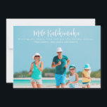 Cartes Pour Fêtes Annuelles Mele Kalikimaka Photo Noël<br><div class="desc">Carte de Noël de Mele Kalikimaka.</div>