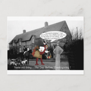 Cartes Pour Fêtes Annuelles Même vieille chose la veille de Thanksgiving...