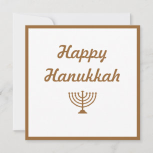 Cartes Pour Fêtes Annuelles Menorah