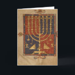 Cartes Pour Fêtes Annuelles Menorah et d'autres navires du temple<br><div class="desc">L'école espagnole ajoutent Mme 15250 f.3v Menorah et d'autres navires du temple, du "duc de la bible espagnole du Sussex", la Catalogne ont placé à la bibliothèque britannique, Londres, R-U. Mme 15250 f.3v Menorah et d'autres navires d'ajouter du temple, du "duc de la bible espagnole du Sussex", la Catalogne a...</div>