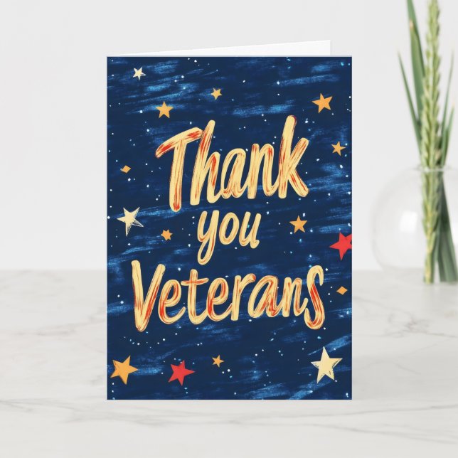 Cartes Pour Fêtes Annuelles Merci (Devant)