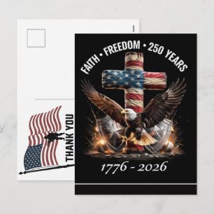 Cartes Pour Fêtes Annuelles Merci aux vétérans Drapeau américain Jour du Souve