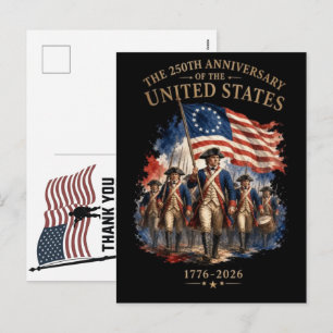 Cartes Pour Fêtes Annuelles Merci aux vétérans Drapeau américain Jour du souve