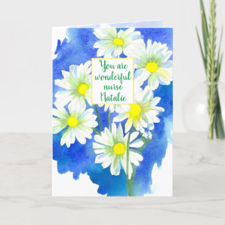 Cartes Pour Fêtes Annuelles Merci de jour des infirmières Médicales soins de s