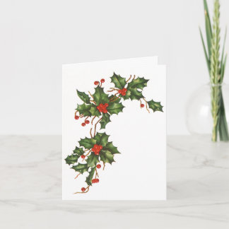 Cartes Pour Fêtes Annuelles Merci de Noël vintage