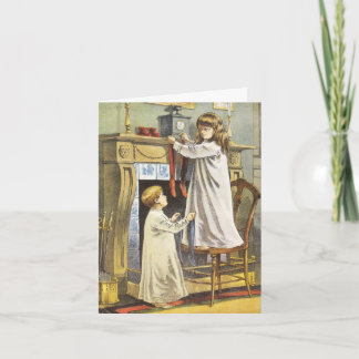 Cartes Pour Fêtes Annuelles Merci de Noël vintage