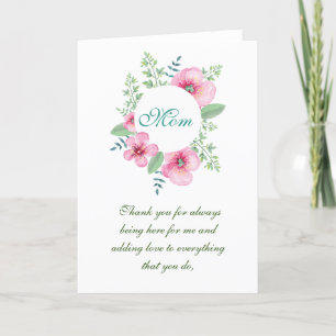 Cartes Pour Fêtes Annuelles Merci Maman Fête des Mères