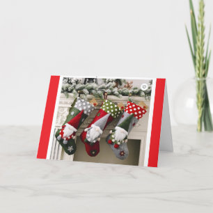 Cartes Pour Fêtes Annuelles "MERCI NOËL" à "VOUS"