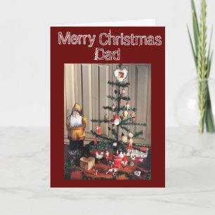 CARTES POUR FÊTES ANNUELLES MERCI NOËL **DAD** VOUS ÊTES LE "MEILLEUR"