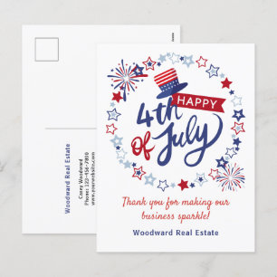 Cartes Pour Fêtes Annuelles Merci pour rendre les affaires plus 4 juillet