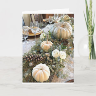 CARTES POUR FÊTES ANNUELLES MERCI POUR "VOUS" À THANKSGIVING (ET TOUTE L'ANNÉE