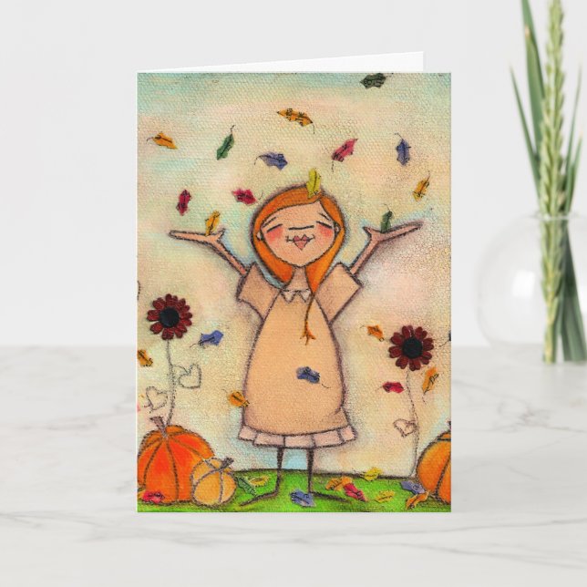 Cartes Pour Fêtes Annuelles Merci, Seigneur ! -Carte de vœux (Devant)