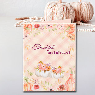Cartes Pour Fêtes Annuelles Merci Thanksgiving Personnaliser d'automne