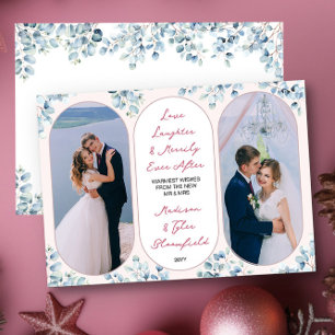 Cartes Pour Fêtes Annuelles Merde Jamais après Eucalyptus photo nouvellement m