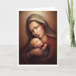 Cartes Pour Fêtes Annuelles Mère divine