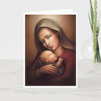 Cartes Pour Fêtes Annuelles Mère divine