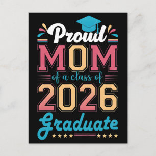 Cartes Pour Fêtes Annuelles Mère fière d'un diplômé de la promotion 2026. Remi