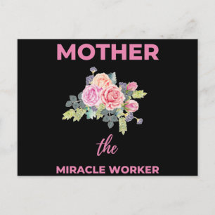 Cartes Pour Fêtes Annuelles Mère la faiseuse de miracles