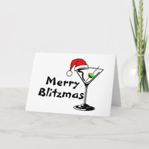 Cartes Pour Fêtes Annuelles Merry Blitzmas