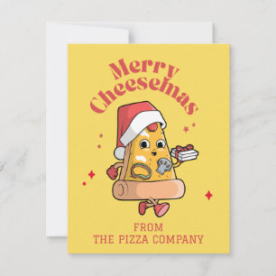 CARTES POUR FÊTES ANNUELLES MERRY CHEESEMAS