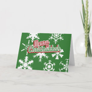 Cartes Pour Fêtes Annuelles Merry Chrismukkah