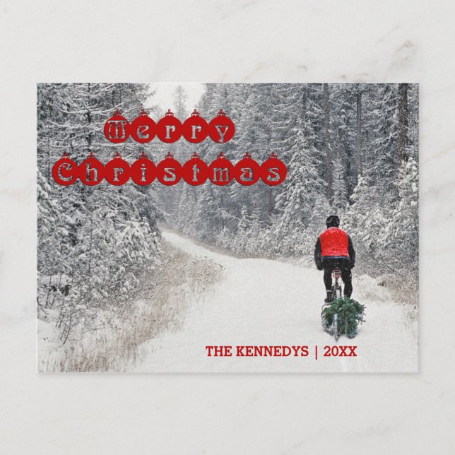 Cartes Pour Fêtes Annuelles Merry Christmas (Devant)