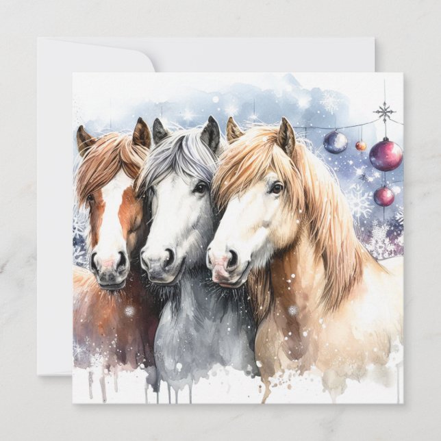 Cartes Pour Fêtes Annuelles Merry Christmas (Devant)