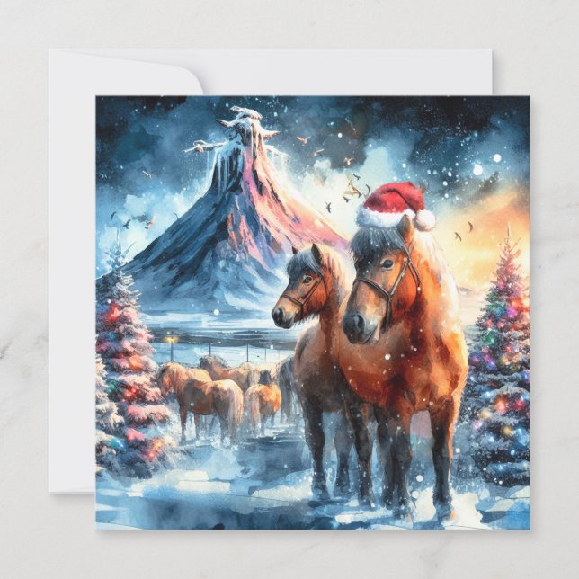 Cartes Pour Fêtes Annuelles Merry Christmas (Devant)