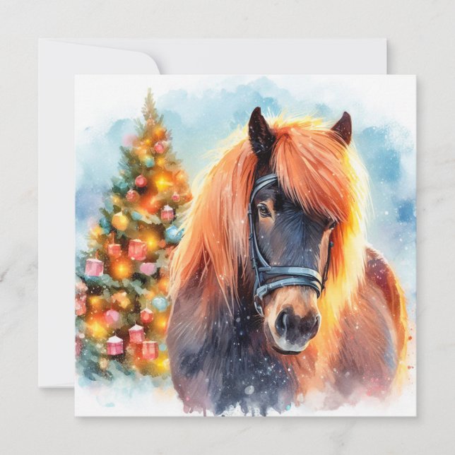 Cartes Pour Fêtes Annuelles Merry Christmas (Devant)