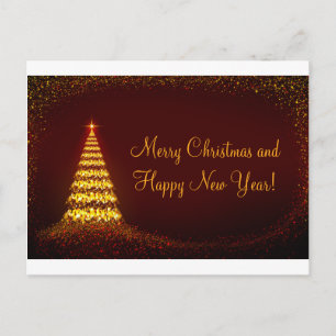 Cartes Pour Fêtes Annuelles Merry Christmas and Happy New Year!