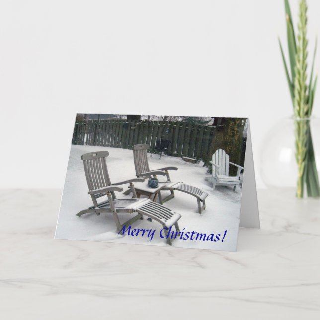 Cartes Pour Fêtes Annuelles Merry Christmas from Cleveland, Ohio (Devant)