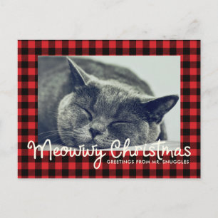 Cartes Pour Fêtes Annuelles Merry Christmas Fun Typography   Photo