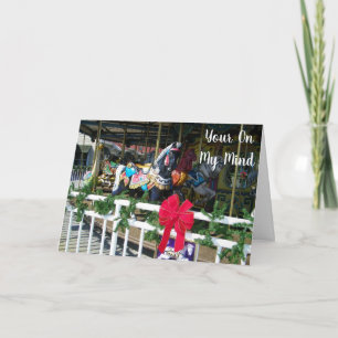 Cartes Pour Fêtes Annuelles MERRY CHRISTMAS&MISS You TOUTE L'ANNÉE LONG