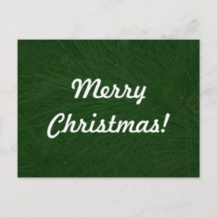 Cartes Pour Fêtes Annuelles Merry Christmas Pine Tree Close