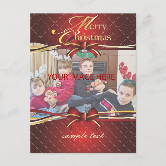 Cartes Pour Fêtes Annuelles Merry Christmas, postcards (Devant)